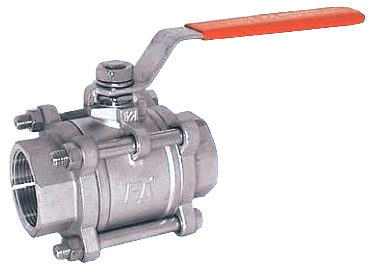 Kobold Manual Stainless Steel Ball Valve, KUG-ZE